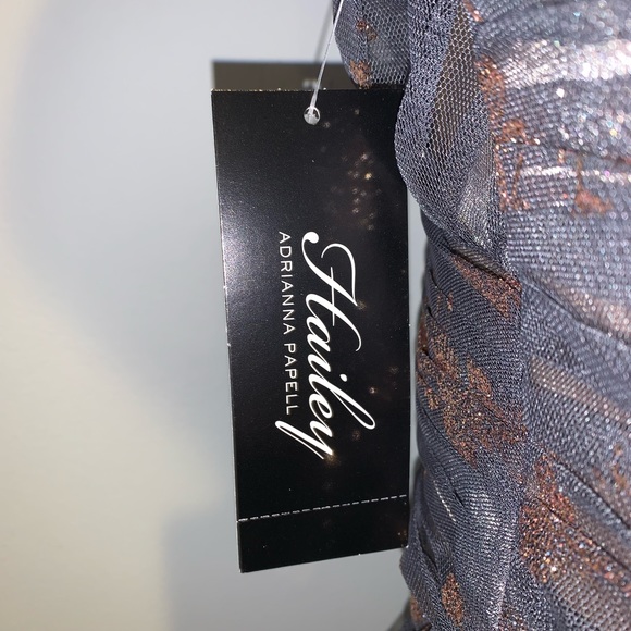 NWT strapless glitter tulle dress - Picture 8 of 9